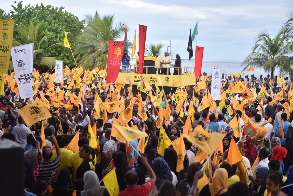 އެމްޑީޕީގެ ކެމްޕޭން އެއްވުމެއް: ފޮޓޯ: އަވަސް 