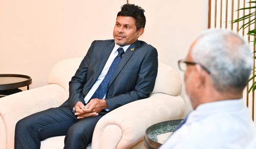 ނައިބު ރައީސް ހުސެއިން މުޙައްމަދު ލަތީފް. ފޮޓޯ: ރައީސް އޮފީސް