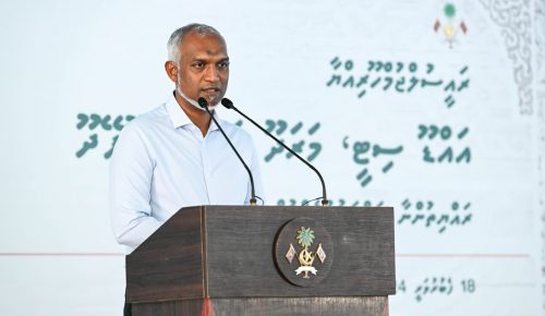 ރައީސް ޑރ މުޙައްމަދު މުއިއްޒު. ފޮޓޯ:ރައީސް އޮޮފީސް