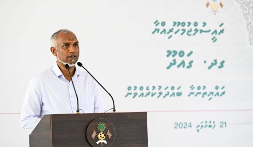 ރައީސް ޑރ މުޙައްމަދު މުޢިއްޒިު. ފޮޓޯ:ރައީސް އޮފީސް