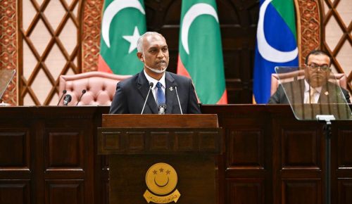 ރައީސް ޑރ މުޙައްމަދު މުއިއްޒު. ފޮޓޯ: ރައީސް އޮފީސް