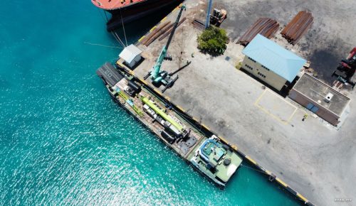 އައްޑޫ ސިޓީ ޕޯޓް. ފޮޓޯ: އަވަސް