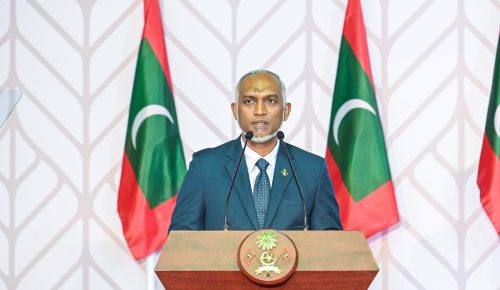 ރައީސް ޑރ މުޙާއްމަދު މުޢިއްޒު. ފޮޓޯ: ރައީސް އޮފީސް